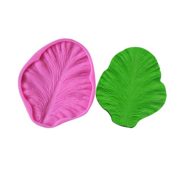 Khuôn Silicon Rau Câu 4d Lá Cây Đại Có Gờ