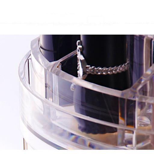 Kệ Mỹ Phẩm Mika Xoay 360 Độ Tiện Lợi
