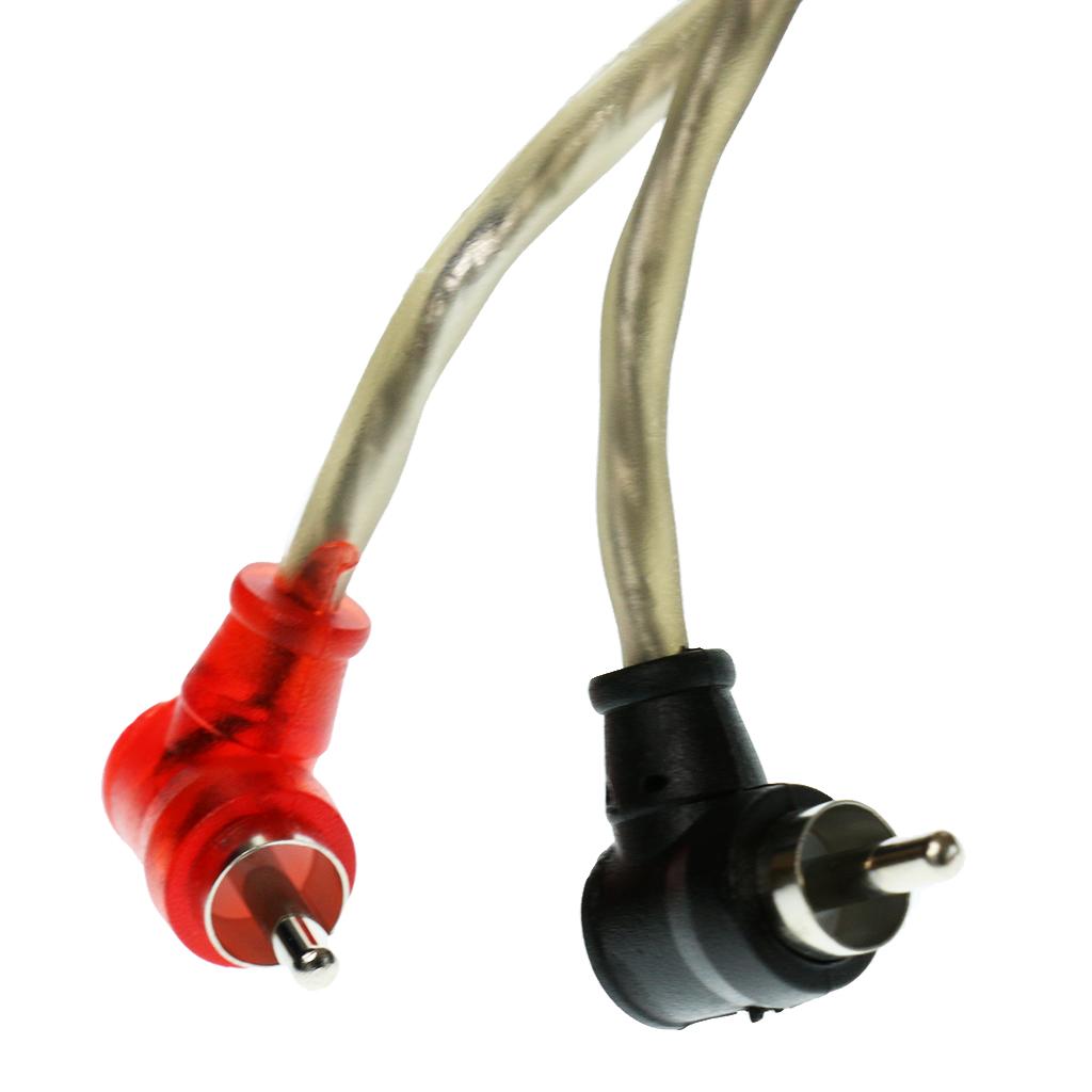 5m 2RCA to 2RCA Male Car Stereo Audio Power Speaker Horn Cable to Connect Home Entertainment Audio Systems DVD Player Subwoofer