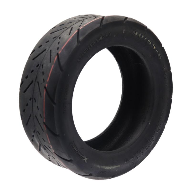 TUOVT Lốp chân không địa hình 90/55-6 Lốp không săm bơm hơi cho xe máy điện có thể gập lại Color: C 90 55-6