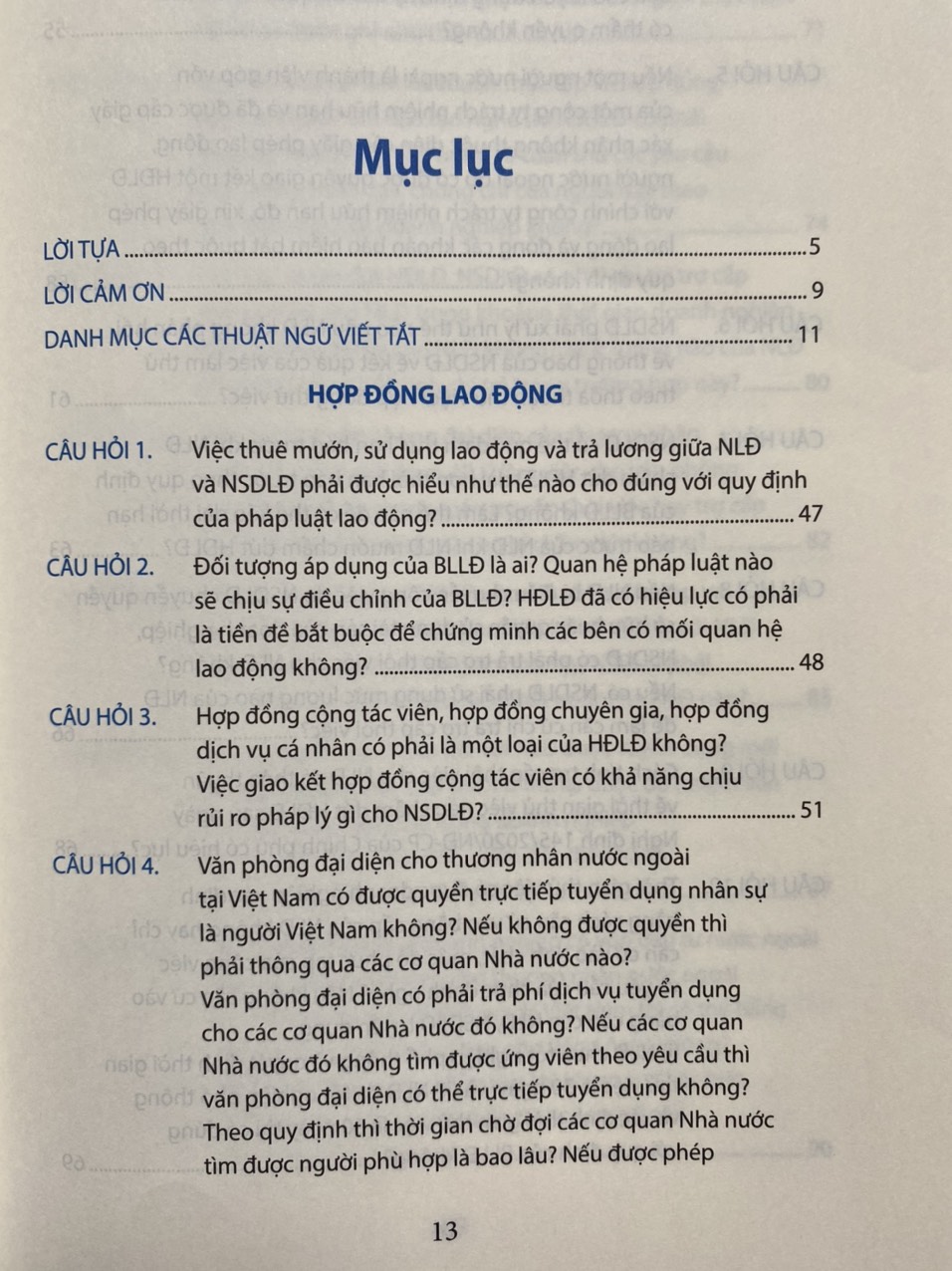 Các Câu Hỏi Thường Gặp Trong Pháp Luật Lao Động