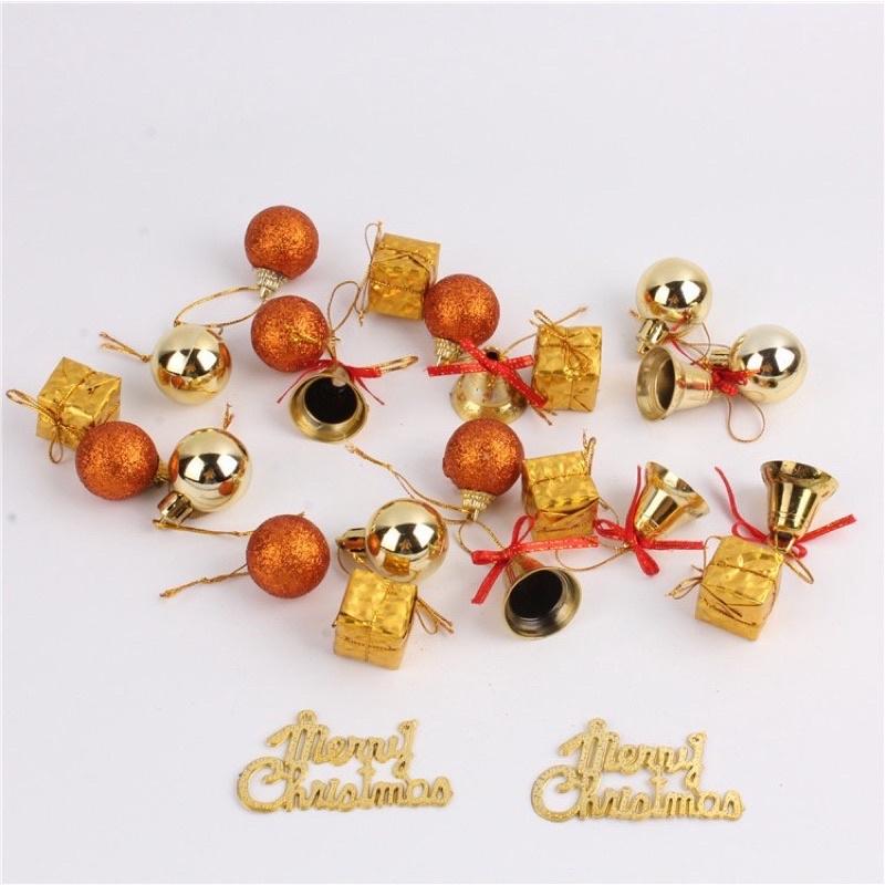 Sét 20 món trang trí cây thông noel đủ loại