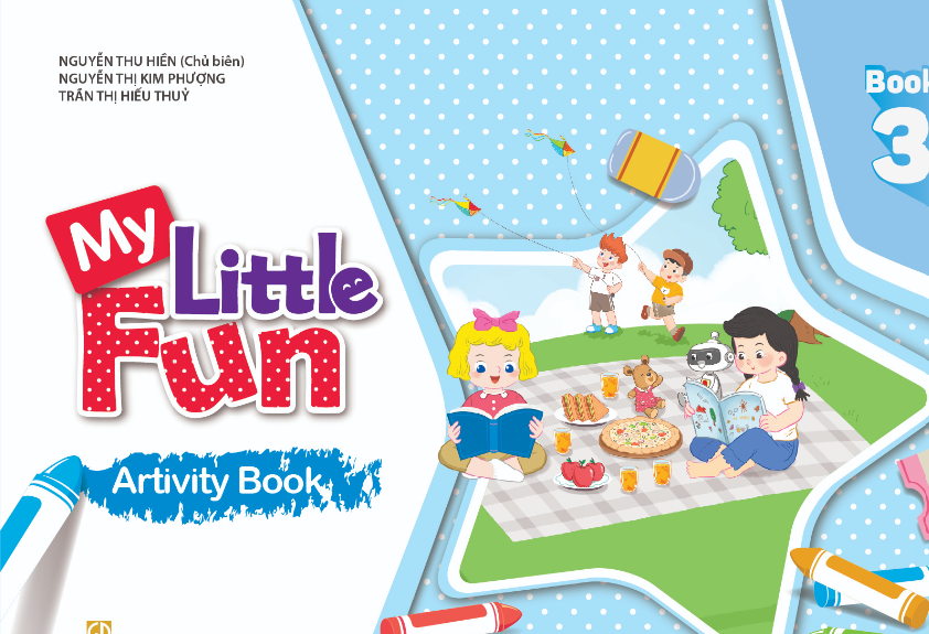 Bộ My Little Fun Book 3 Class book+Activity book (5-6 tuổi)