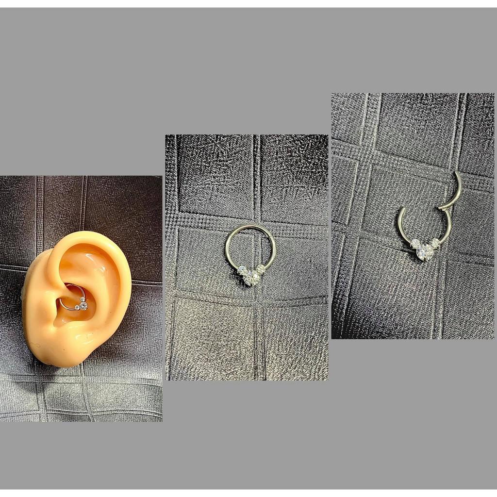 KHUYÊN BẬT KHẤC MICKEY ĐÁ TRẤU - ĐEO DAITH - SEPTUM - XUÂN SHOP CHUYÊN KHUYÊN NHẬP THÁI