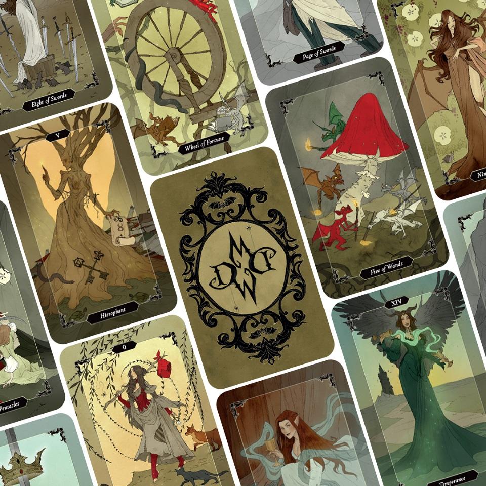 Sách DARK WOOD TAROT - Skybooks - Bản Quyền