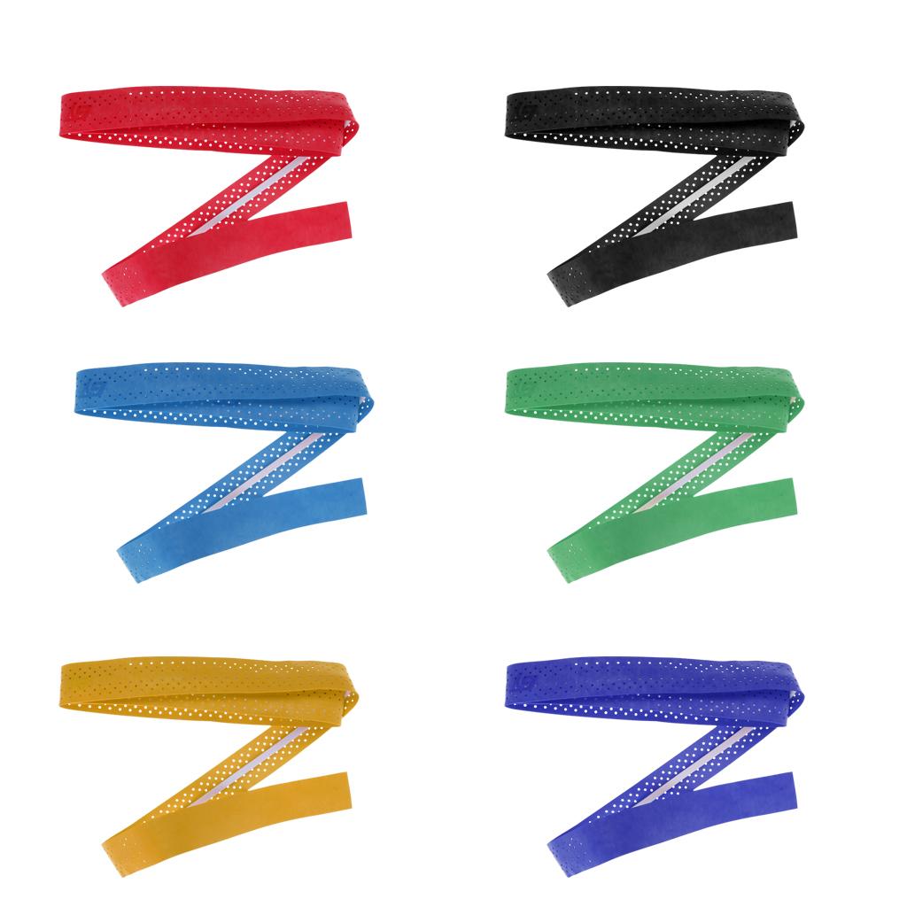 Non-slip Stretchy Tennis Badminton Racquet Fishing Rod Grip Tape Handle Wrap