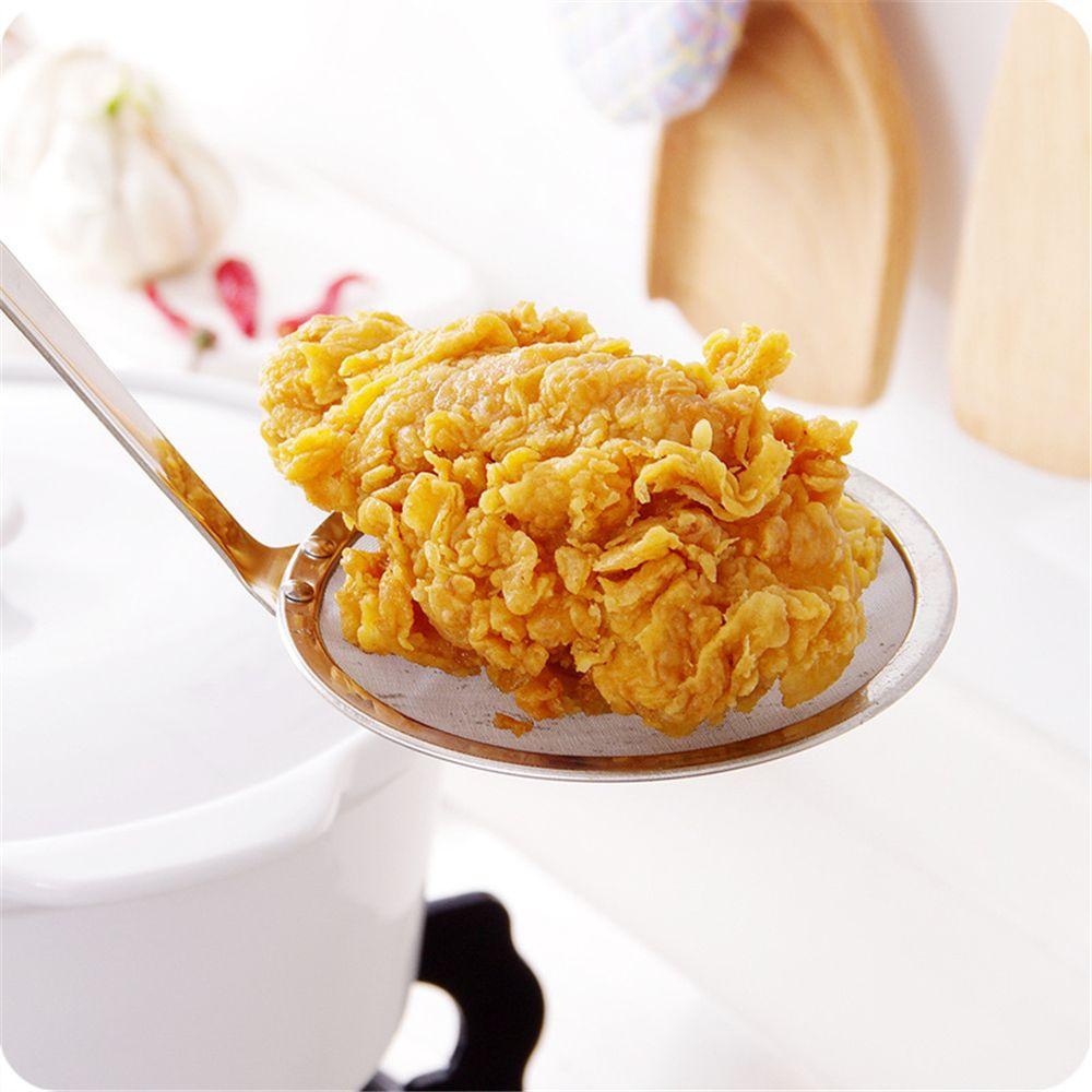 Muỗng Rây Lọc Dầu Bằng Thép Không Gỉ