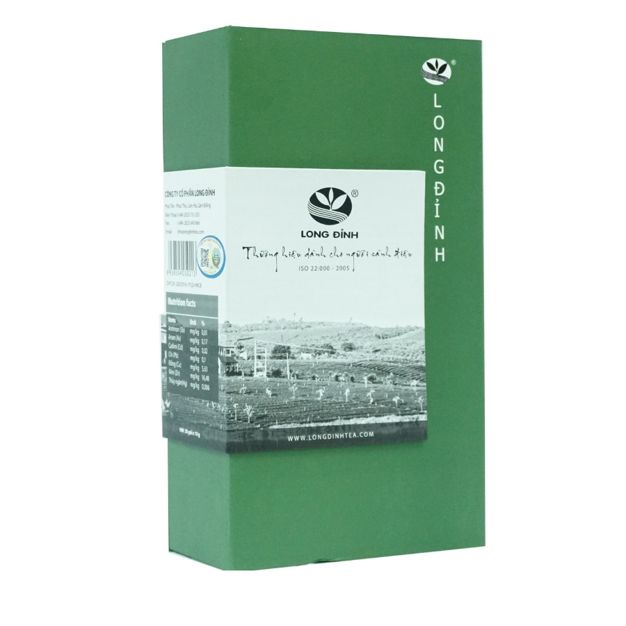 Bộ trà lễ xanh Long Đỉnh