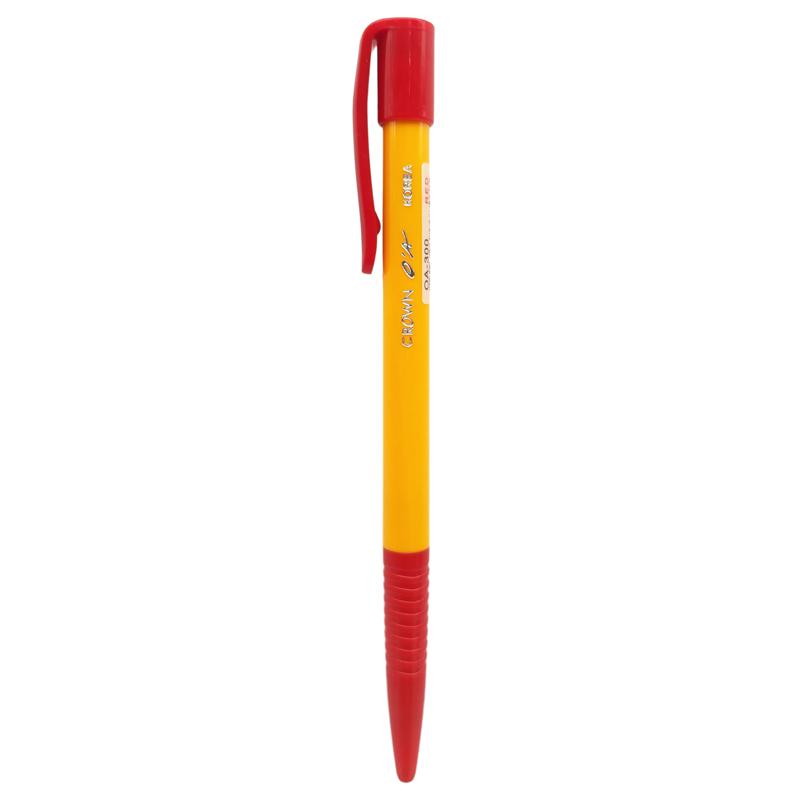 Bút Bi Crown 0.7mm OA-300 - Mực Đỏ