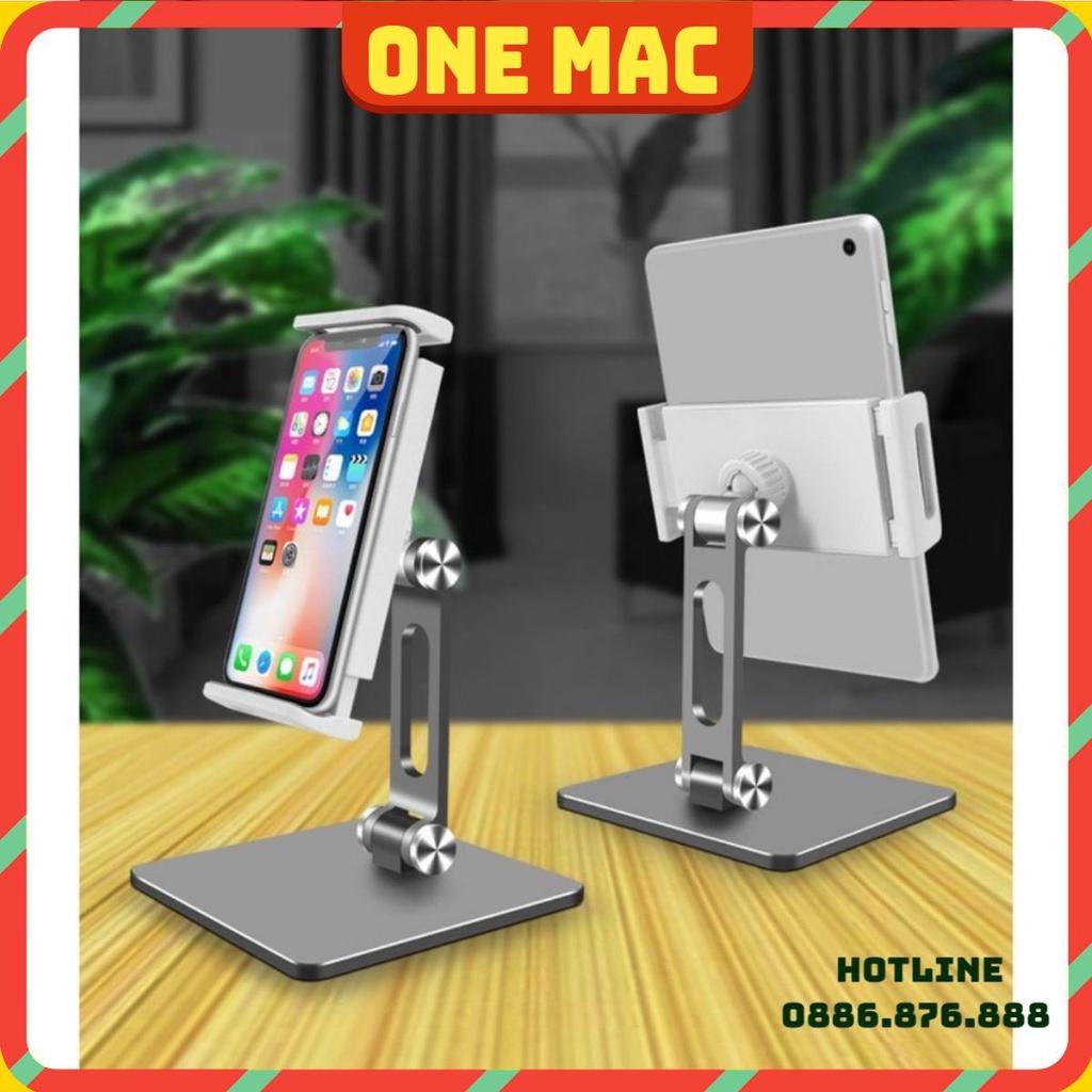 Giá đỡ dành cho iPhone, iPad, Máy tính bảng P38 kẹp ngọn ngàng dành cho máy lên tới 13 inch, làm từ hợp kim nhôm cao cấp.