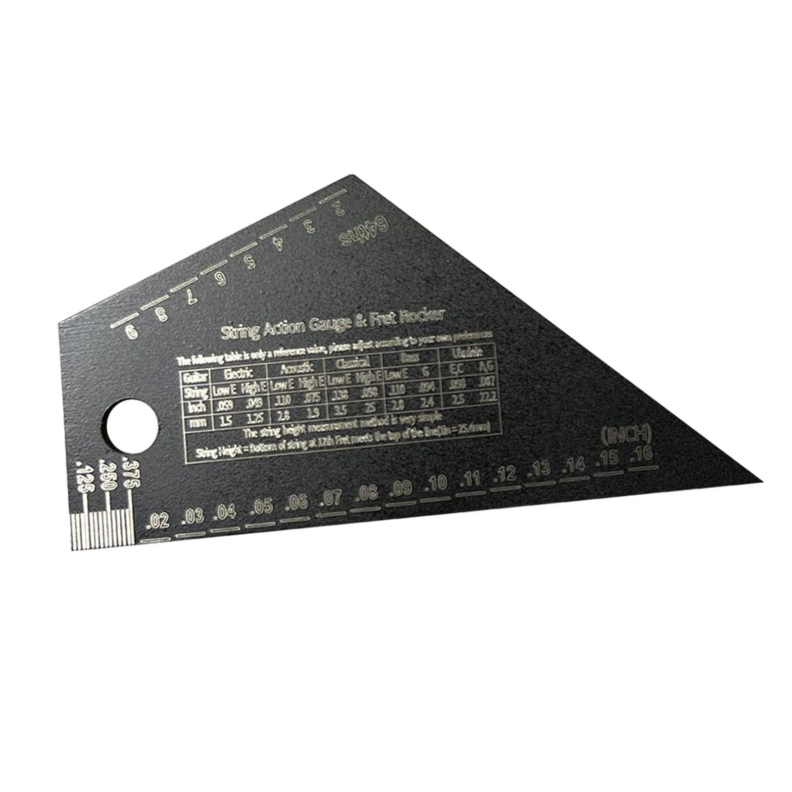 Guitar Fret Rocker Fret Level Tool for Acoustic Guitar Accessories