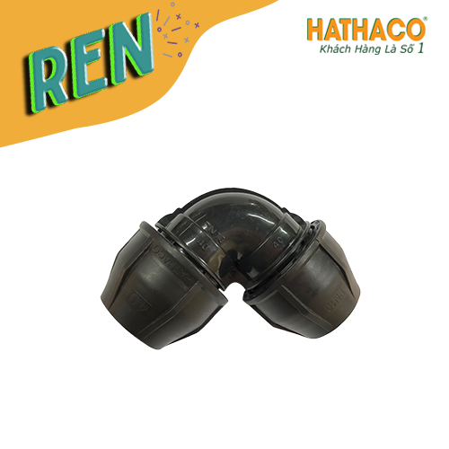 Cút Đều Tròn 63 PN10 HATHACO Dùng Cho Ống HDPE
