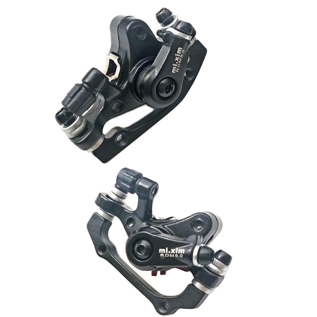 1 Pair Aluminium Alloy Mechanical Disc Brake Calipers Front For Bike