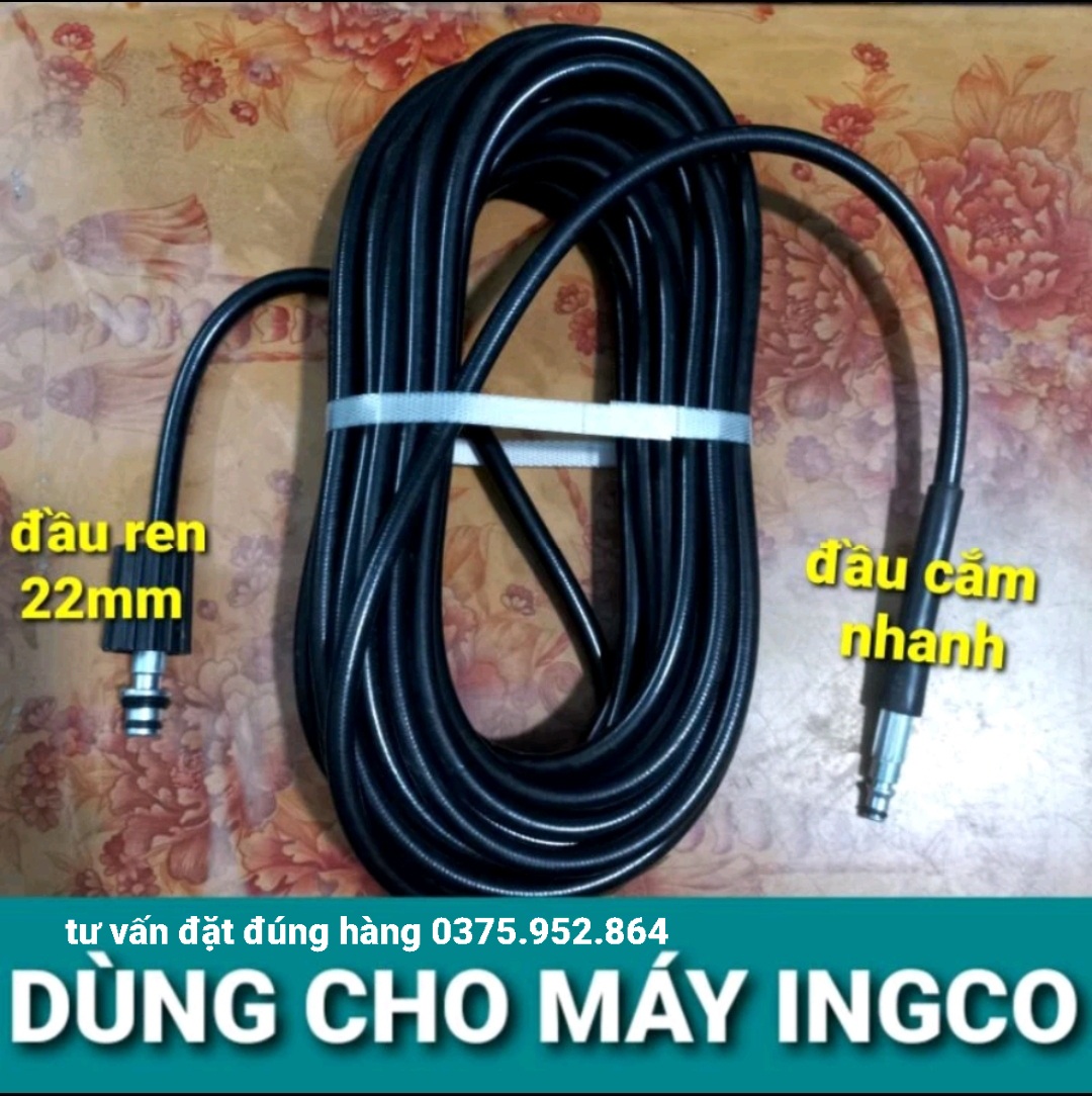 Dây rửa xe cho máy rửa xe INGCO ( 10m)