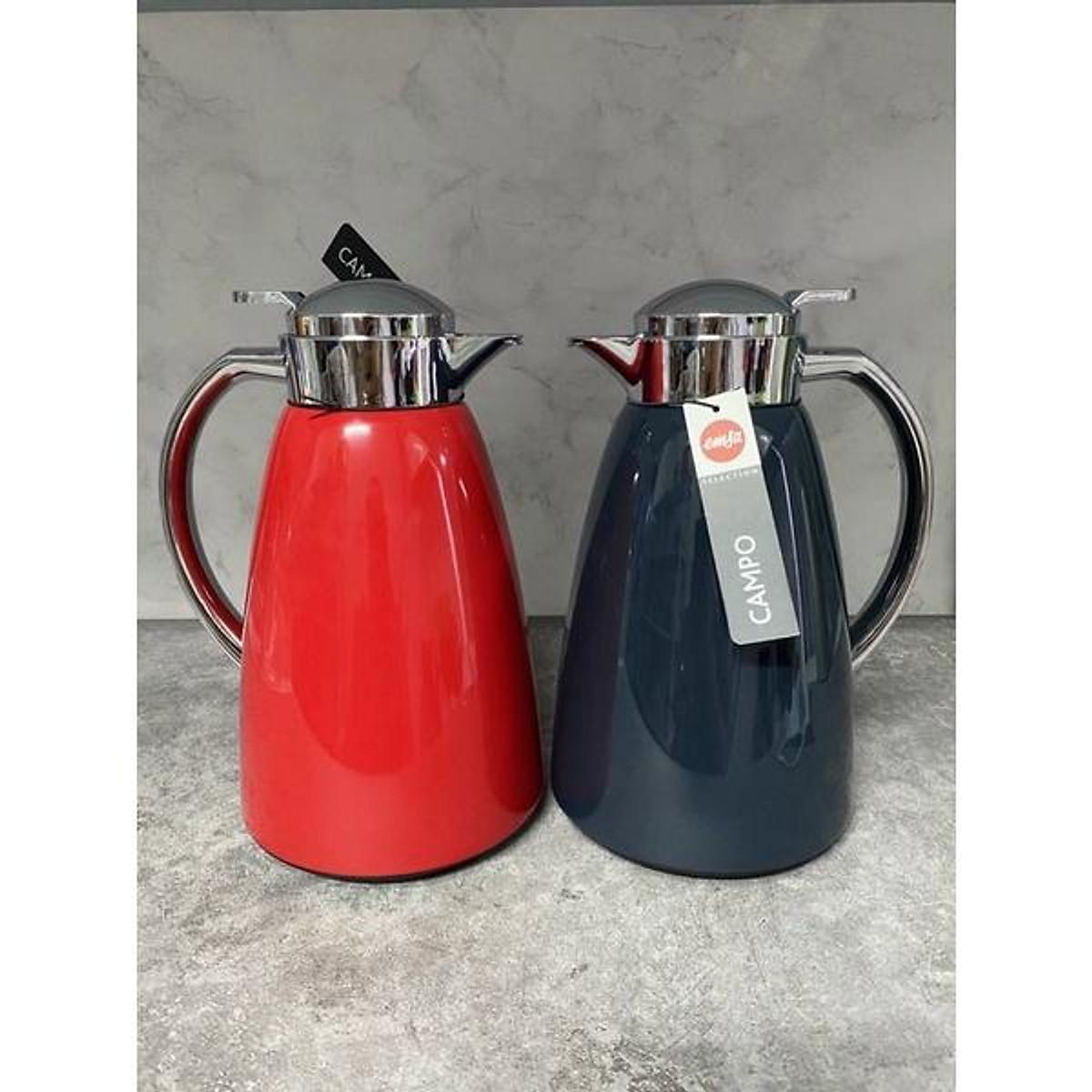 Bình Giữ Nhiệt Emsa Campo, Dung Tích 1L, Chất Liệu Thép Không Gỉ An Toàn Cho Sức Khỏe, Nhập Đức, BH 12 Tháng