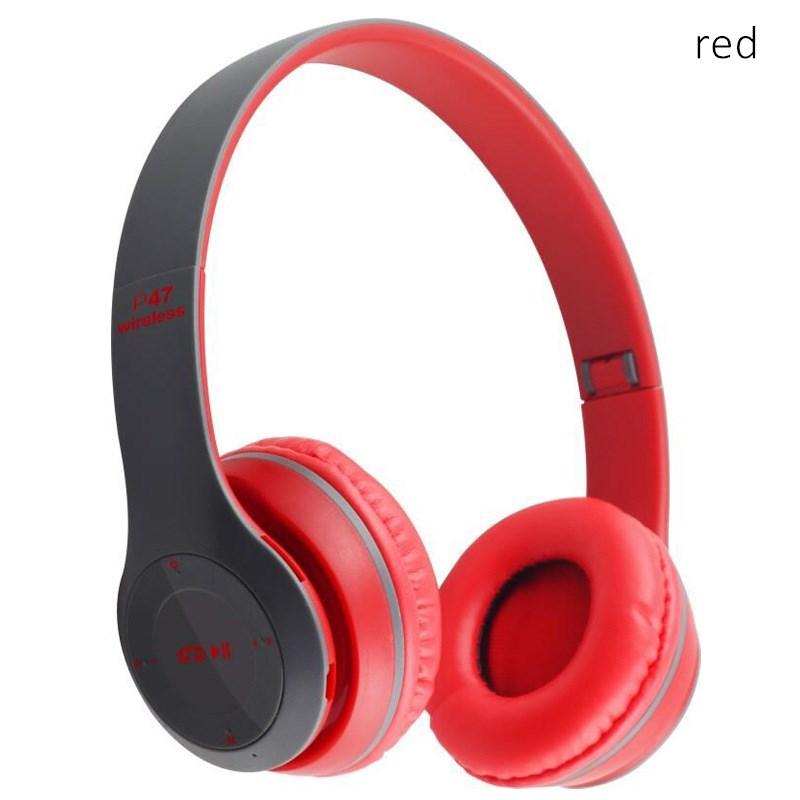 Tai Nghe Không Dây Loại Bỏ Tiếng Ồn Bluetooth Tai Nghe Hifi Bass Chơi Game Đầu Tai Nghe Chụp Tai Kèm Mic Cho Xiaomi Tế Bào Máy Tính Bảng