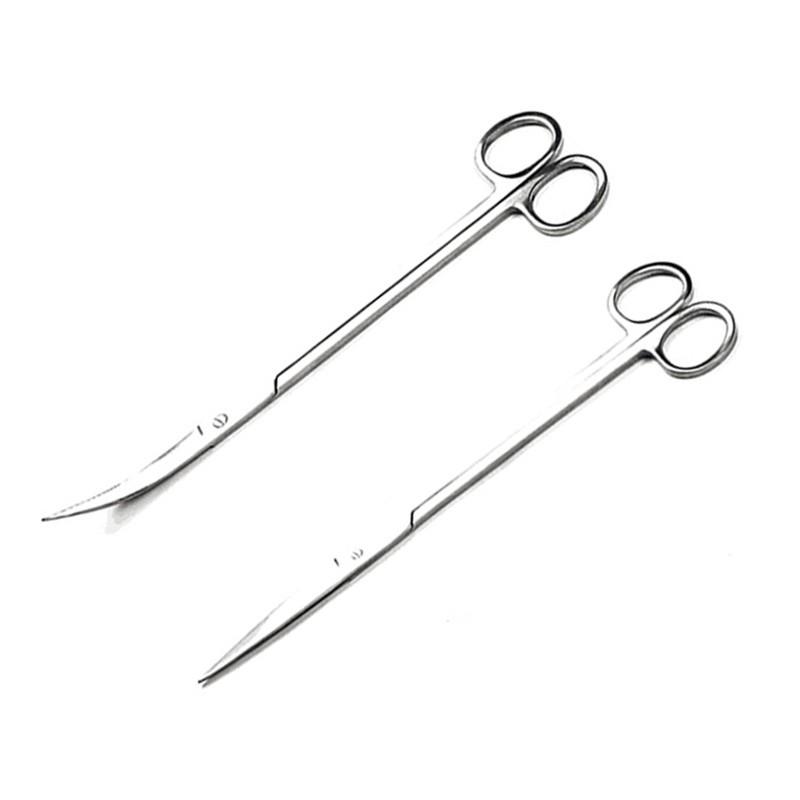 Kéo mù mũi cong cắt cây thủy sinh dài 25 cm