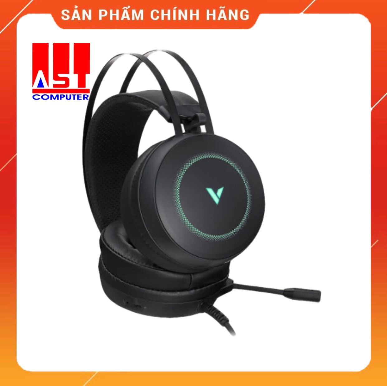 Tai Nghe Gaming Rapoo VH160 7.1 LED USB - Hàng Chính Hãng