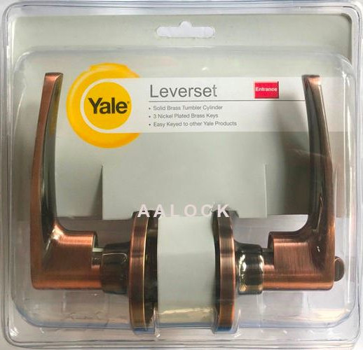 Khóa tay gạt Yale VL5347 US11- khóa tròn gạt cao cấp