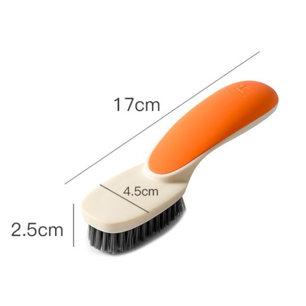Bàn chải chà giày dép quần áo đa năng mini có tay cầm tiện lợi - Giao ngẫu nhiên