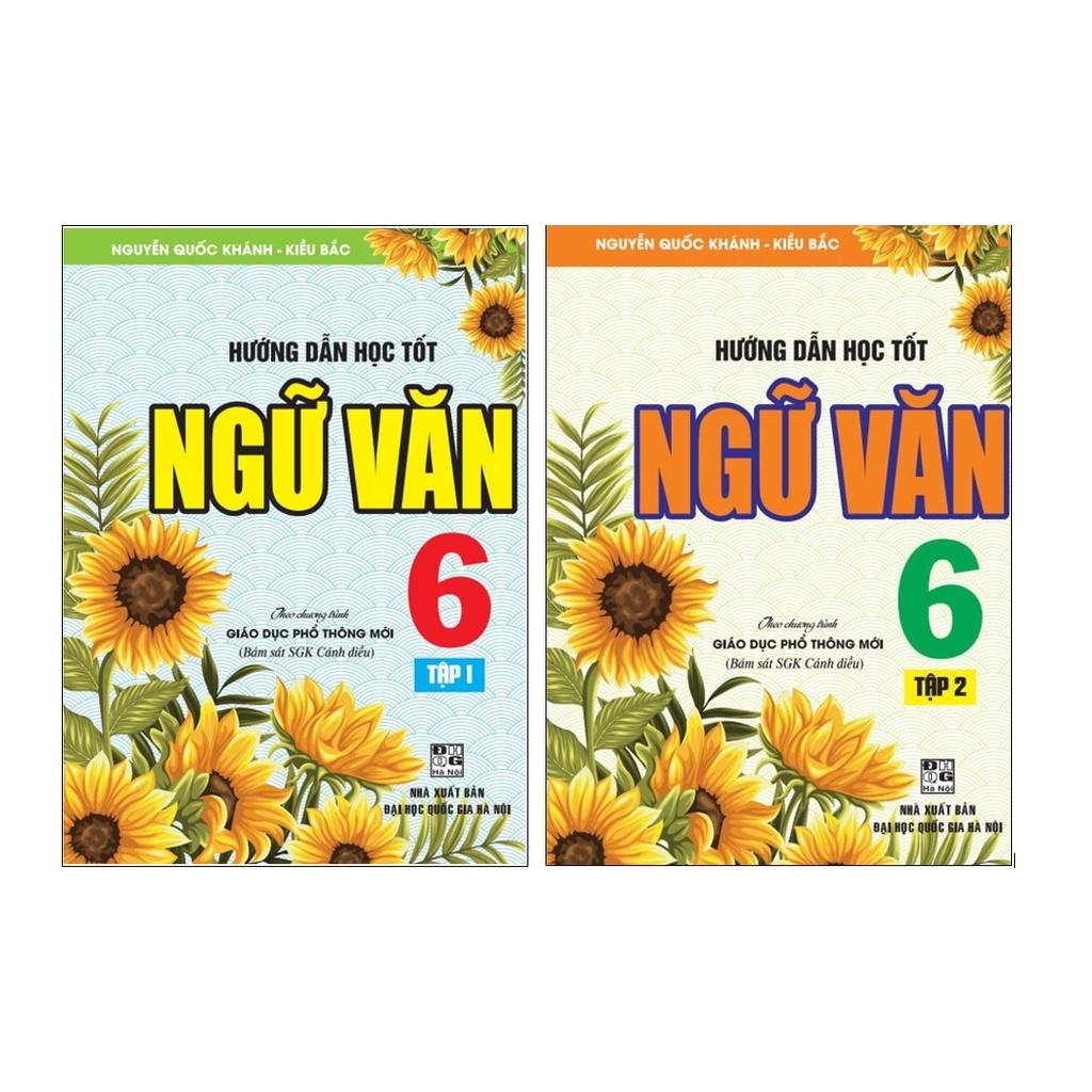 Sách - Combo Hướng Dẫn Học Tốt Ngữ Văn 6  - Bám Sát SGK Cánh Diều