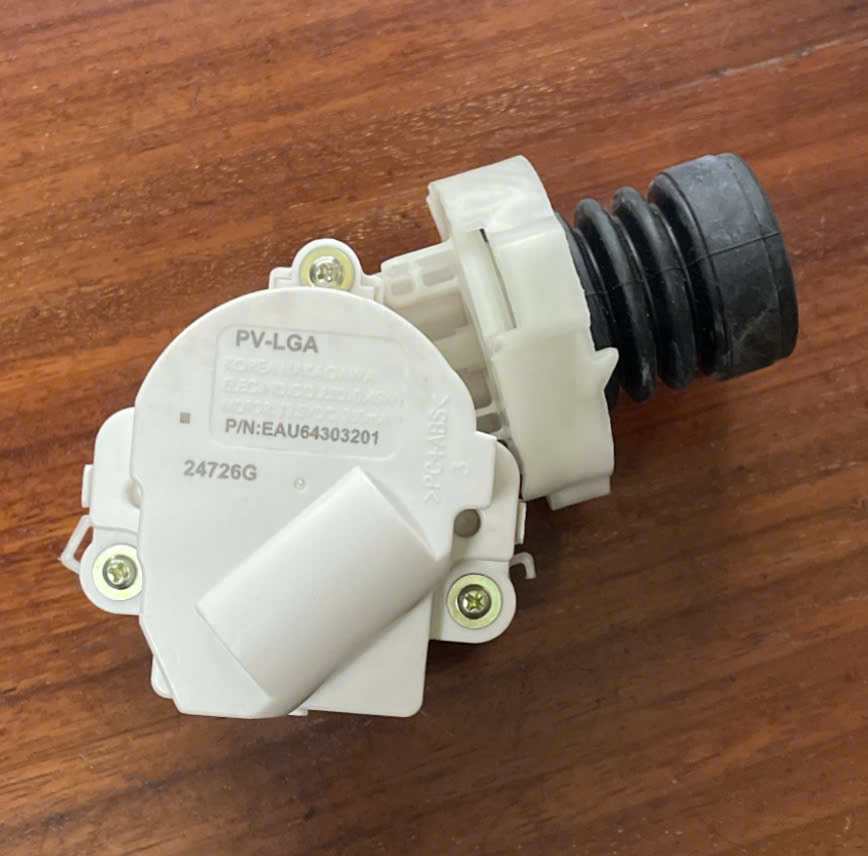 VAN XẢ NƯỚC MÁY GIẶT LG CỬA TRÊN (LỒNG ĐỨNG) 11KG, 12KG, 13KG, 19KG (GẮN LIỀN CỔ NHỰA) – HÀNG CHÍNH HÃNG
