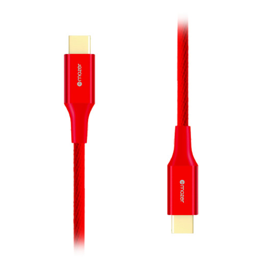 Dây Cáp Mazer ALU.DURA.TEK USB-C2C Cable 3.1A (2m) - Hàng Chính hãng