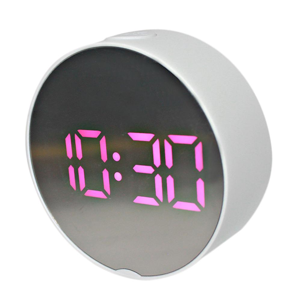 2x LED Alarm Clock Multi-function Easy To Read Electronic For Bedroom Office