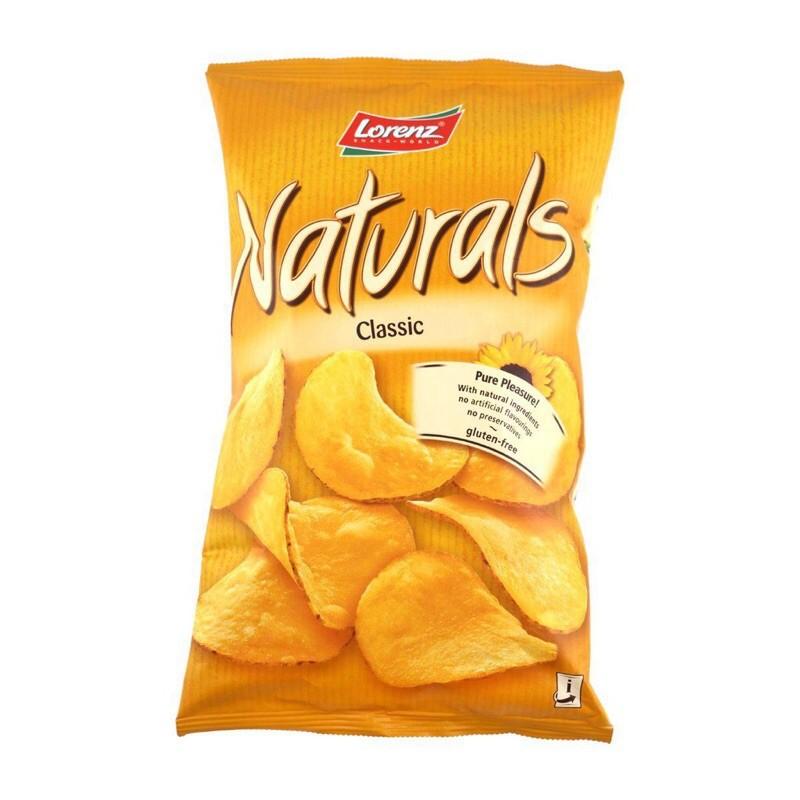 Khoai Tây Chiên Naturals hiệu Lorenz 100g đủ 4 Vị