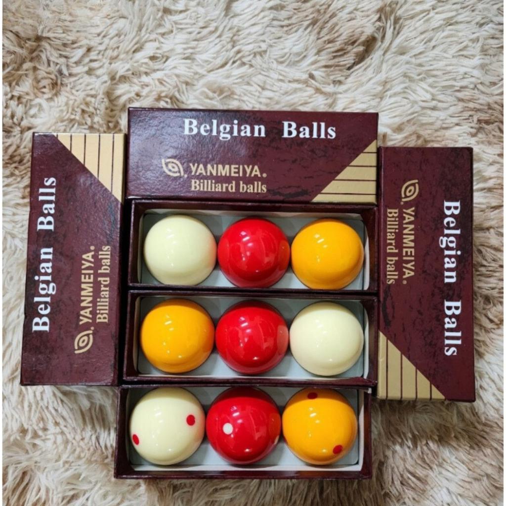 Bóng Bi Lip - Bóng 3C - Bida phăng- bida carom- Bộ gồm 3 bóng Yanmeiya Aramith ĐÀI LOAN CAO CẤP