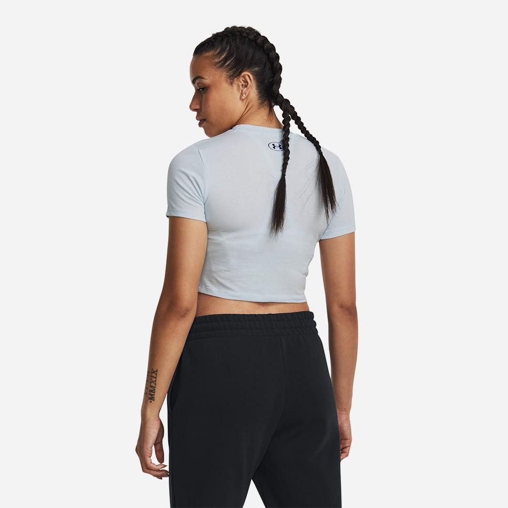 Áo thun thể thao nữ Under Armour Project Rock Q3 Arena - 1380187-441