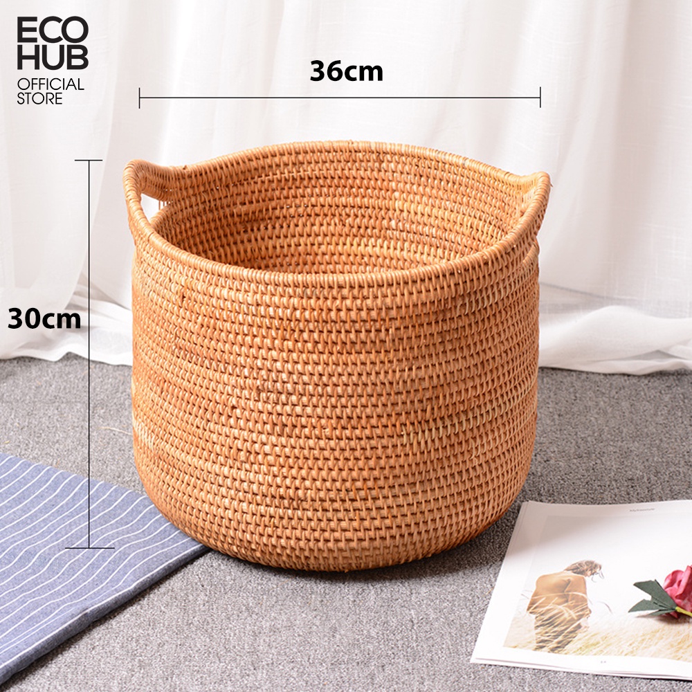 Giỏ Mây Tròn Đựng Đồ EH0276