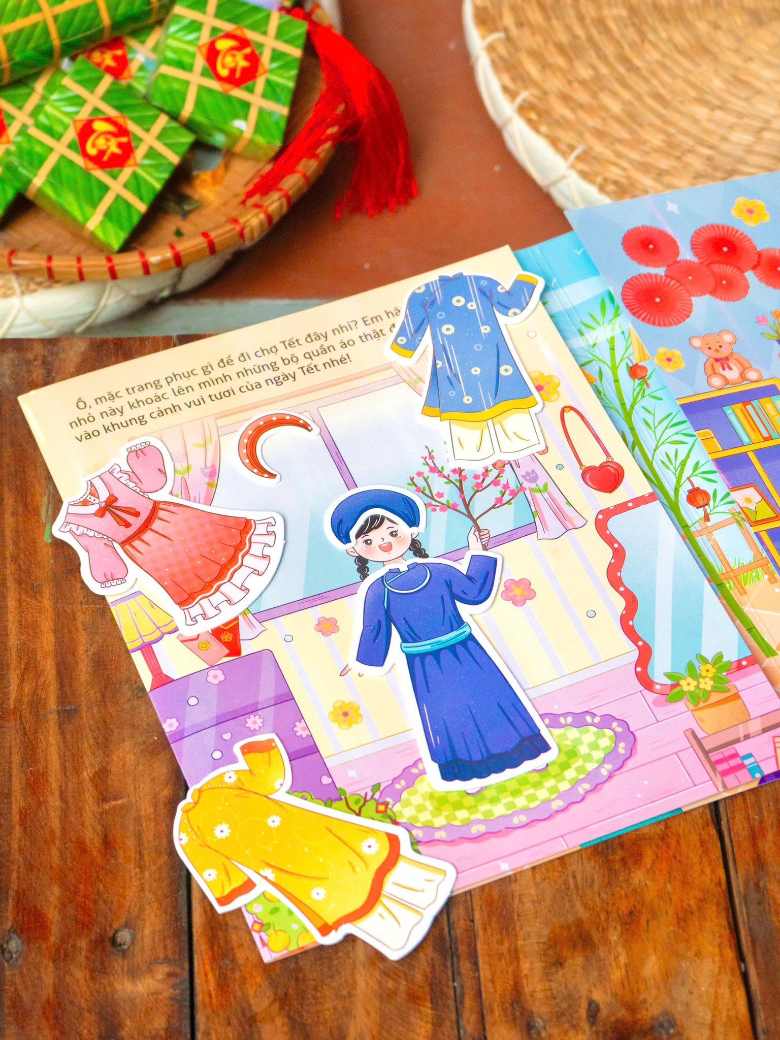 Sách - Sách Khổng Lồ Về Tết - Em Đi Chợ Tết - Bìa Cứng