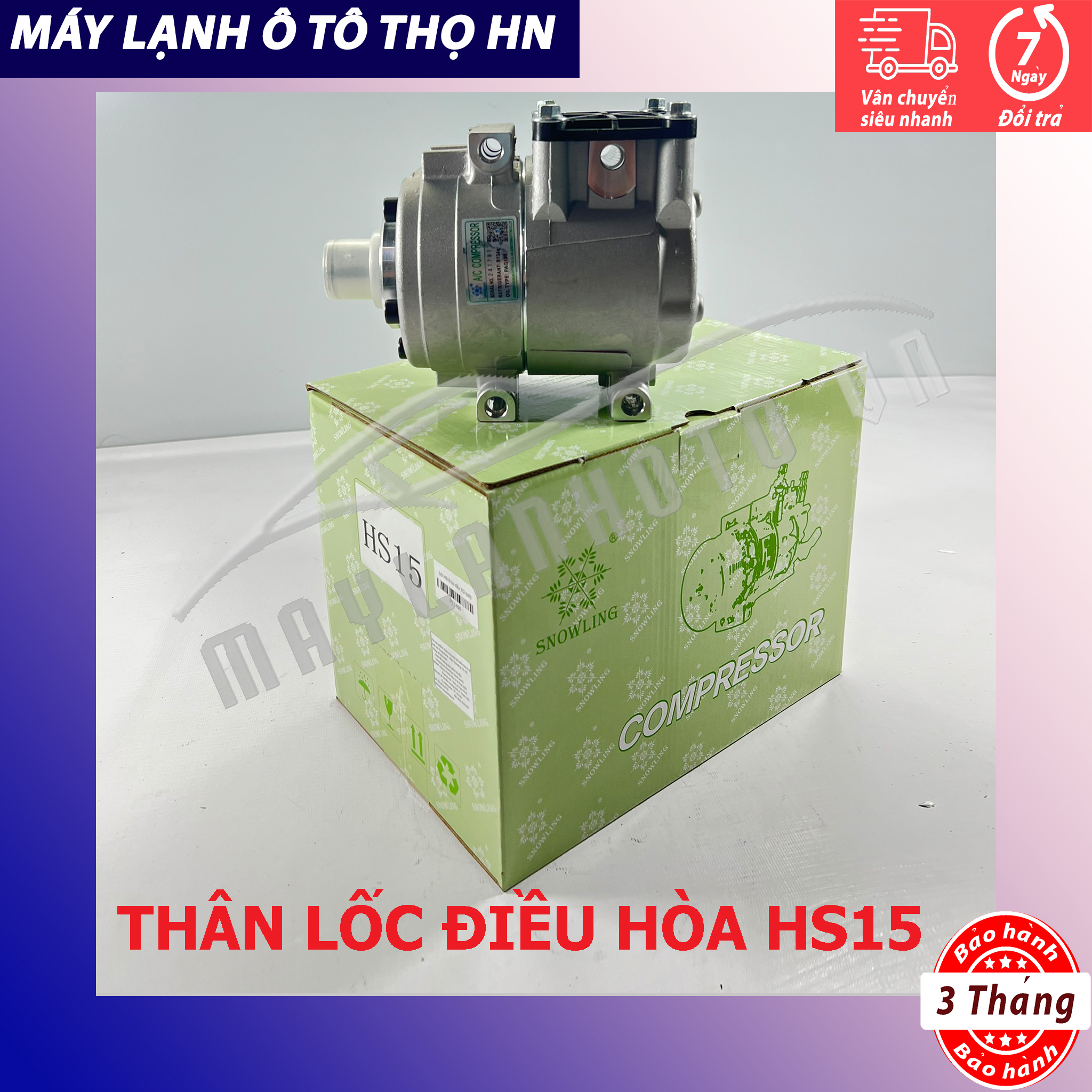 Thân Lốc điều hòa  HS15  Hàng Trung Quốc