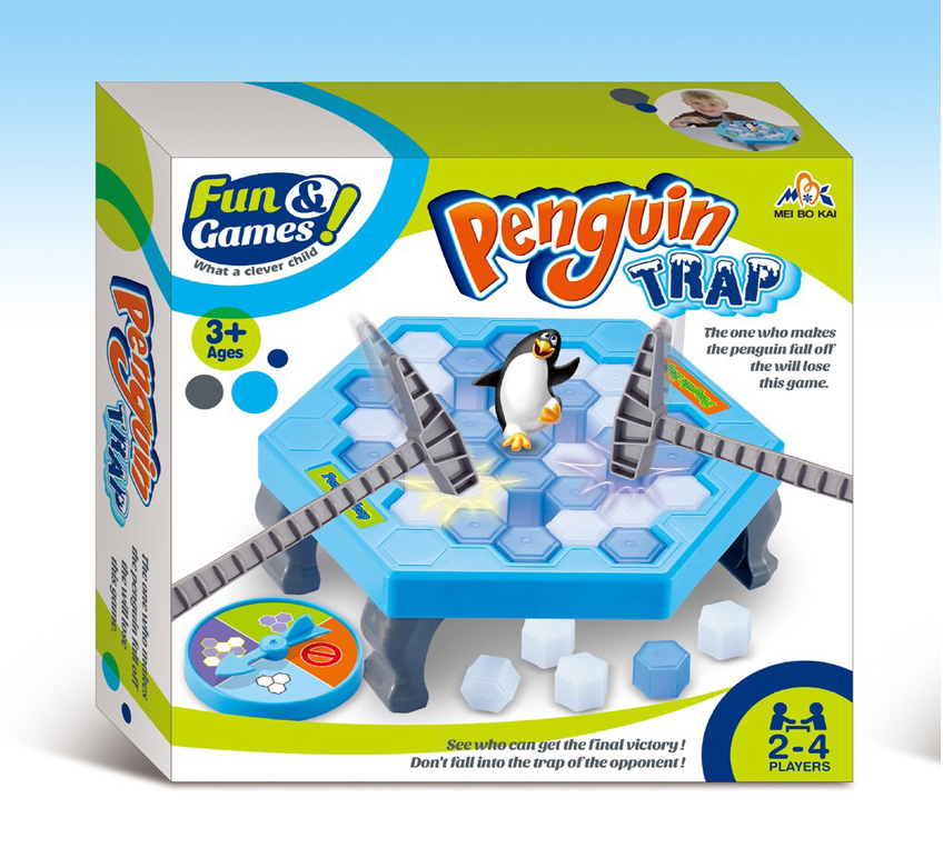 Bộ Đồ Chơi Phá Băng Bẫy Chim Cánh Cụt Penguin Trap Siêu Vui Nhộn