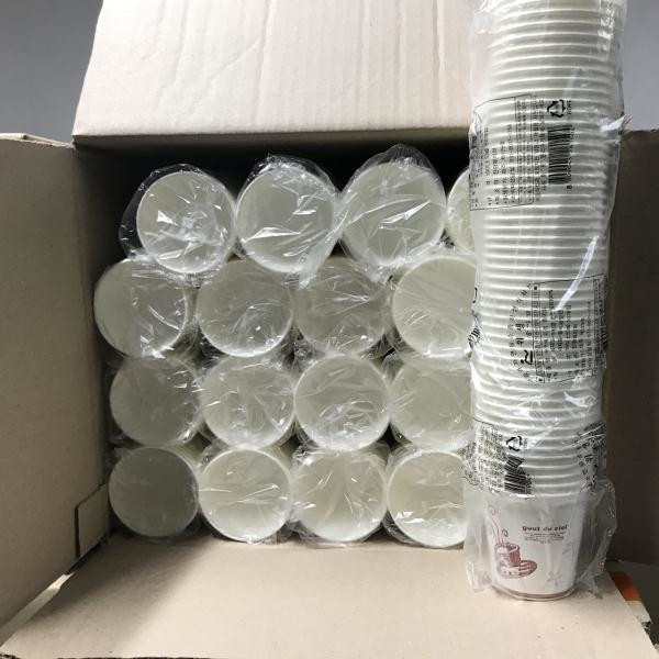 Ly giấy dùng một lần Hàn Quốc + Tặng hồng trà sữa Maccaca 20g