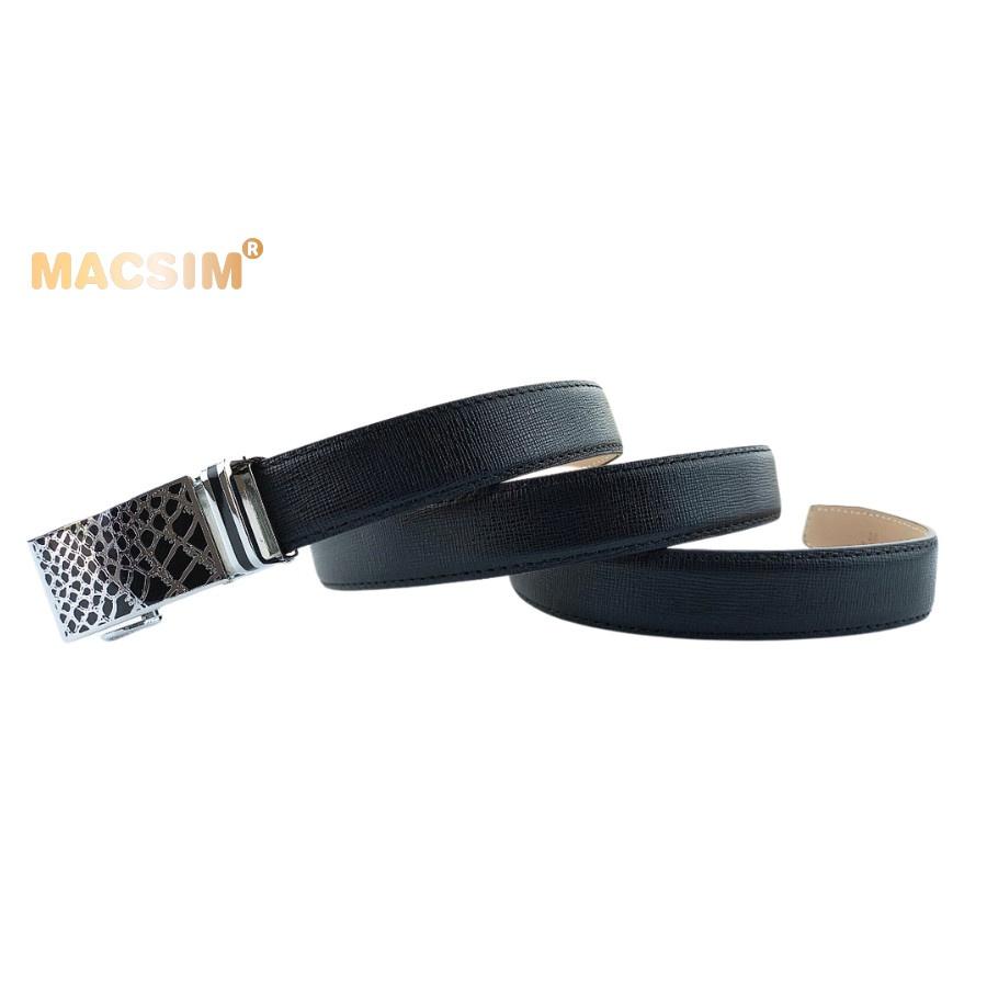 Thắt lưng nữ da thật cao cấp nhãn hiệu Macsim ts010