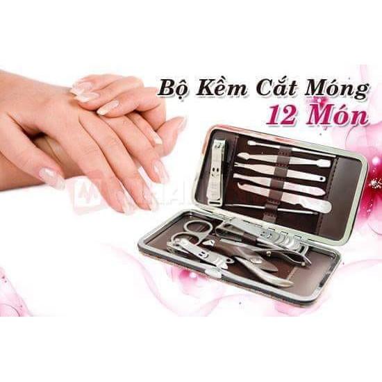 Bộ bấm móng tay 12 món tiện ích