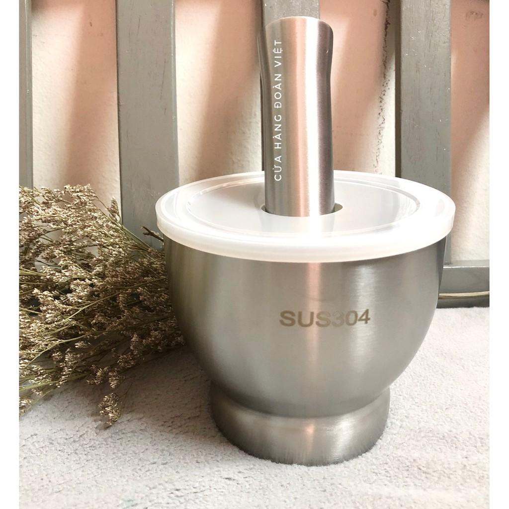 Bộ Cối Chày Inox SUS 304. Chuyên phục vụ Sp Gia dụng, Khuôn làm bánh, Dụng cụ học Sinh, Nhà hàng, Quán ăn, Gia dụng tiện