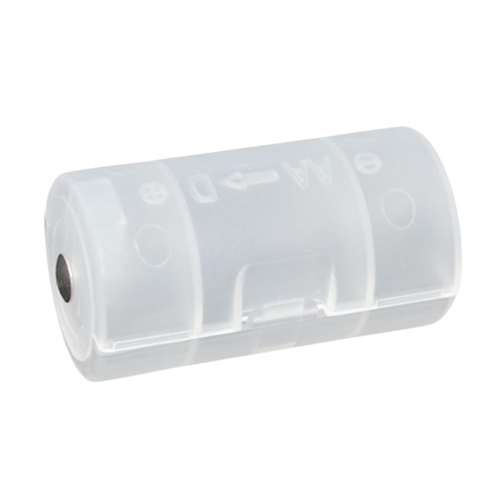 1 Packs Battery AA To D Size Adapter Converter