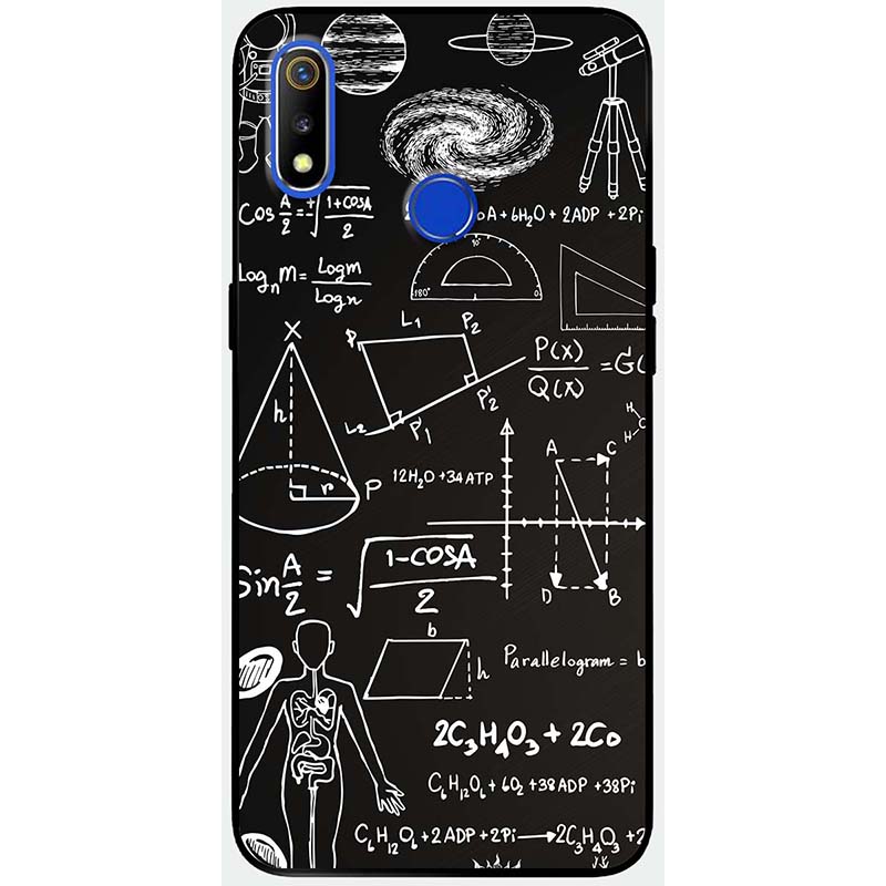 Ốp lưng dành cho Realme 3 Pro mẫu Thiên văn học