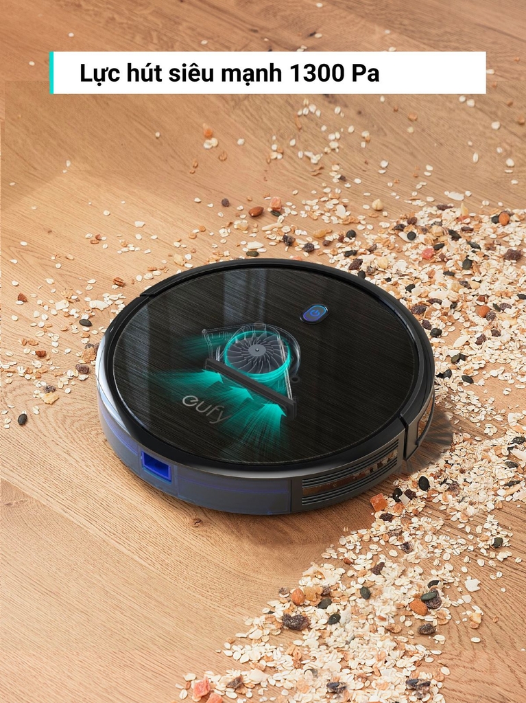 Robot hút bụi EUFY RoboVac 11S - T2108 (by Anker) hút bụi tự động - Bảo hành 12 tháng - Hãng phân phối chính thức