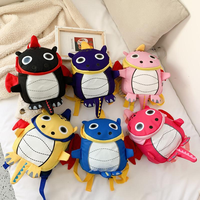 Chống Mất Hoạt Hình Trẻ Em Ba Lô Cho Bé Mẫu Giáo Schoolbag Khủng Long Kid Ba Lô Trẻ Em Học Túi Cô Gái Bé Trai Ba Lô