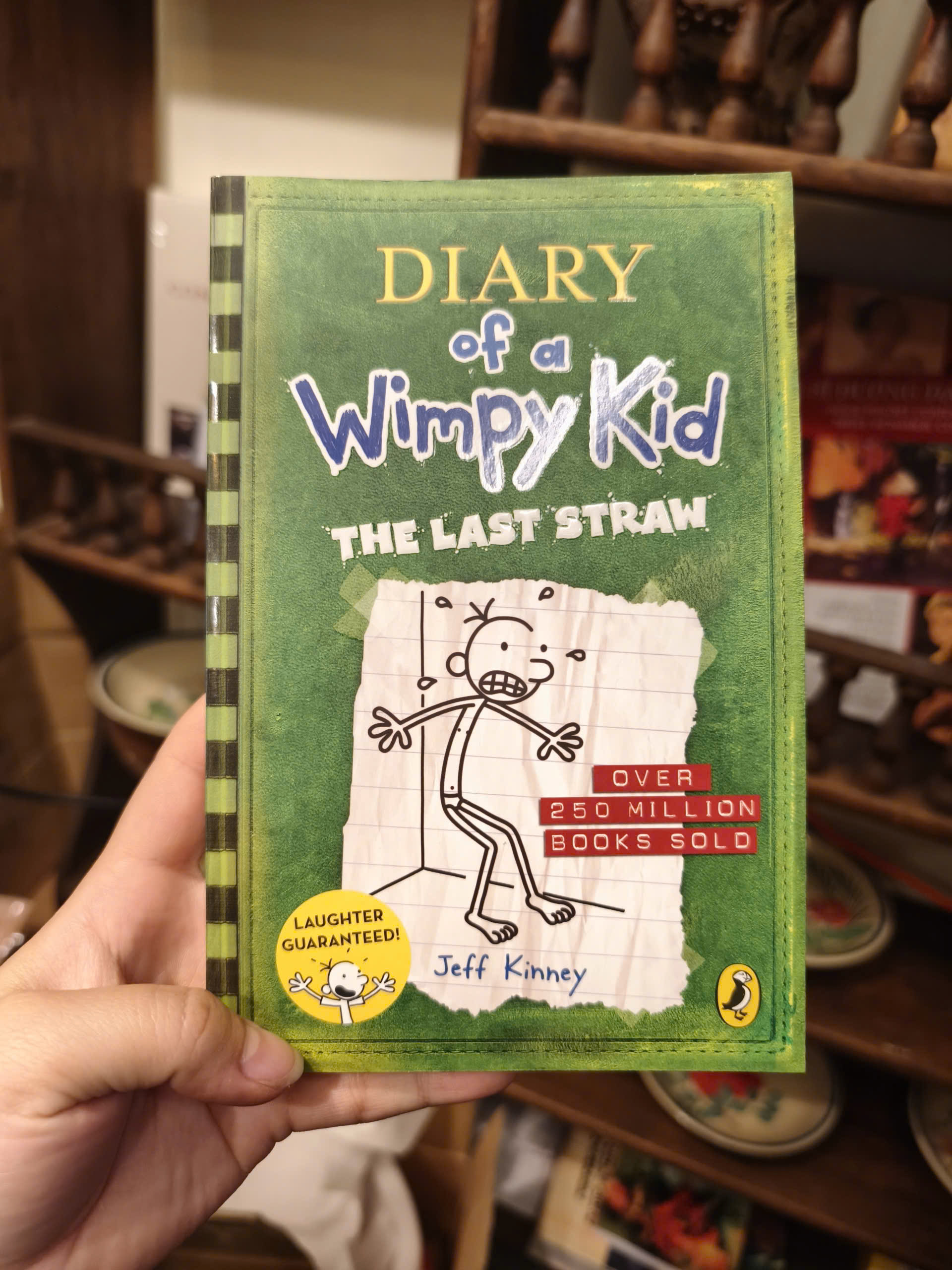 Sách - Diary of a Wimpy Kid the Last Straw by Jeff Kinney - Fiction/Humor/Childrens - Sách Ngoại Văn