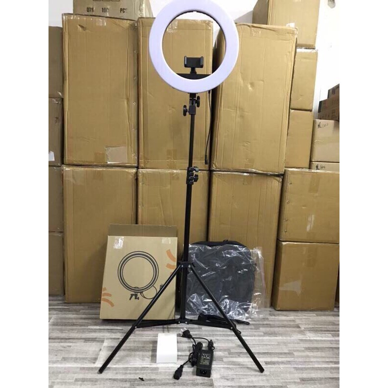 ĐÈN LED MINI SIZE 35CM HỖ TRỢ ÁNH SÁNG CHỤP ẢNH, LIVE STREAM KÈM CHÂN ĐỨNG 2M1