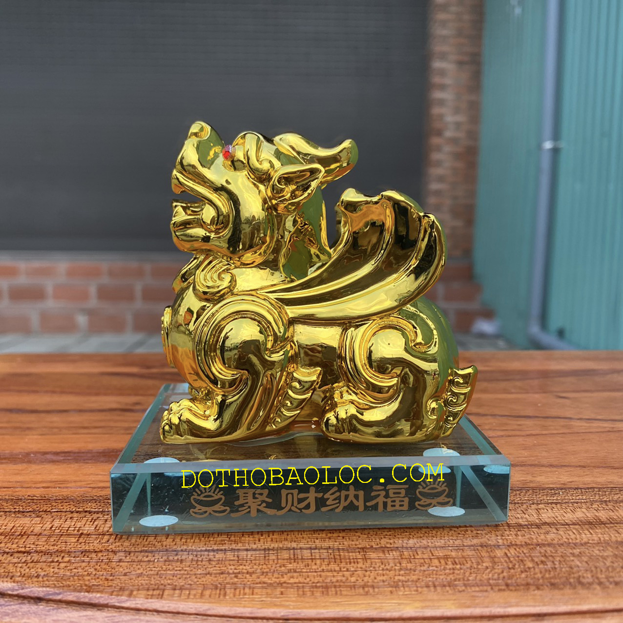 Cặp Tỳ Hưu phong thủy chiêu tài hút lộc cao 10cm