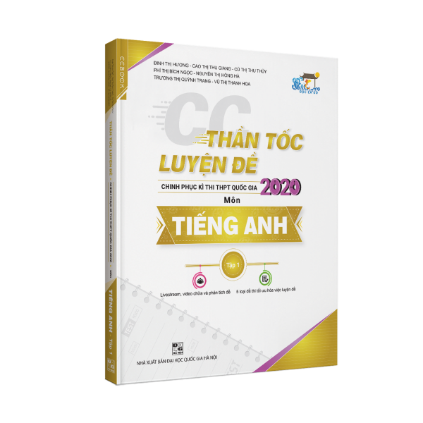 CC Thần tốc luyện đề 2020 môn Tiếng Anh tập 1-1 CC Thần tốc luyện đề 2020 môn Tiếng Anh tập 1-1