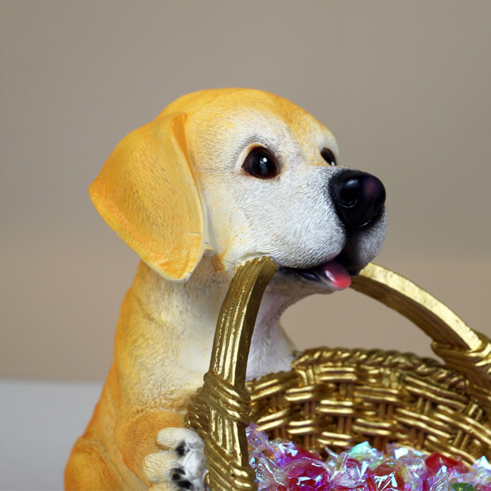 Dog Storage Ornament Decoration Crafts Entrance Key Holder