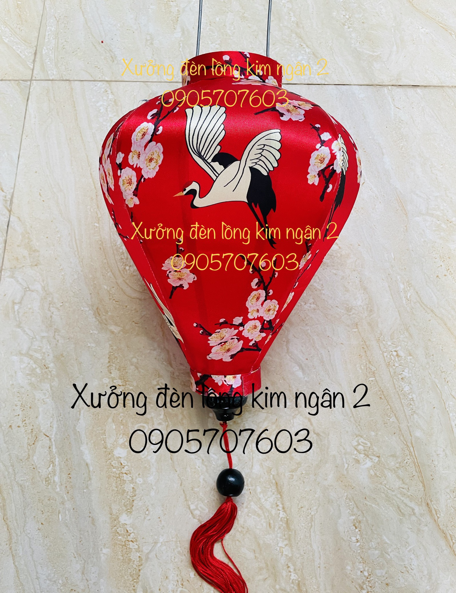 Đèn lồng hội an phi 3d