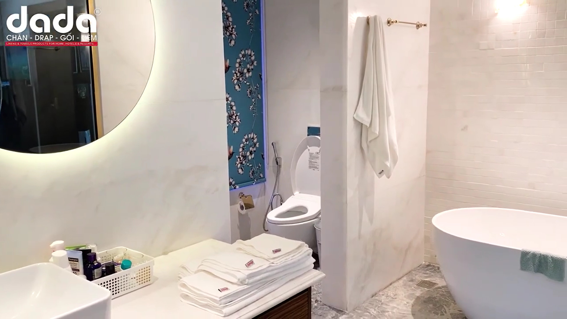Combo 2 khăn mặt dùng trong Khách sạn 5 sao, Spa, Resort chất liêu 100% Cotton mêm mềm mịn - Hàng Chính Hãng
